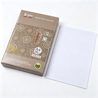 Papier copie A4 de qualité supérieure, directement de l'usine, 75 g/m², blanc brillant, lisse, pour les tâches d'impression et de copie au bureau au quotidien