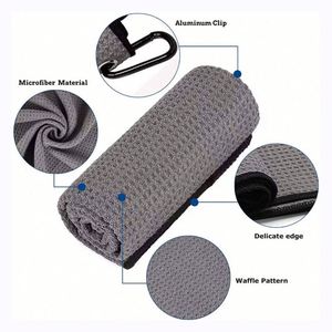 Toallas de Golf Personalizadas con Logotipo, Toalla de Golf de Microfibra con Imán, Recuerdos para Amantes del Golf - Product Image 5