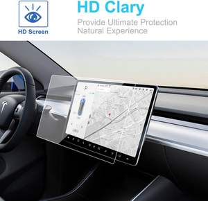 Nouvelles protections d'écran en <span class=keywords><strong>film</strong></span> autocollant 2.5D ultra-mince et étanche pour lecteur <span class=keywords><strong>DVD</strong></span> de voiture Kia Carnival 2024 (navigation et compteur de vitesse) - Product Image 2