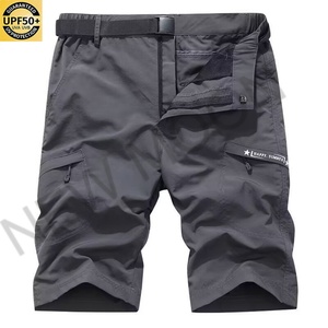 Fashion <b>Men's</b> <b>Shorts</b> Casual Elastic Waistband Multi-Pocket <b>Work</b> <b>Shorts</b> Outdoor Mountaineering - Product Image 2