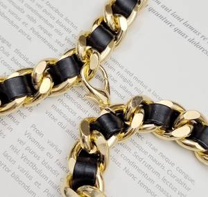 <span class=keywords><strong>Cintura</strong></span> a Catena alla Moda <span class=keywords><strong>per</strong></span> Donna con Cinturino in PU, <span class=keywords><strong>Cintura</strong></span> a Catena Dorata <span class=keywords><strong>per</strong></span> Decorazioni di Abiti da Donna - Product Image 2