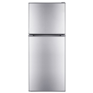 Mini-réfrigérateur et congélateur à double porte en acier inoxydable, écoénergétique, idéal pour la maison et l'hôtellerie - Product Image 4