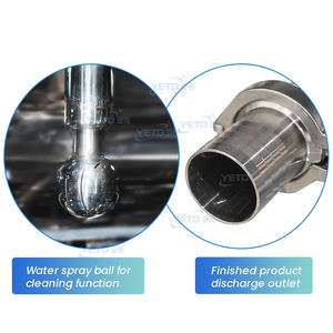 Máquina de Mistura Emulsificante a Vácuo Móvel em Aço Inoxidável 304 para Creme Cosmético, Loção e Shampoo, Homogeneizador de Alta Cisalhamento com Capacidade de 200L - Product Image 5