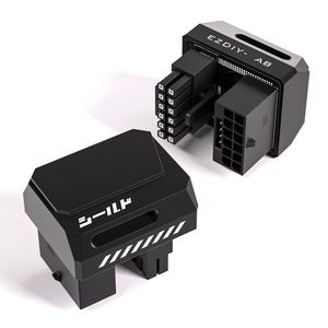 <span class=keywords><strong>Adaptateur</strong></span> GPU upHere PCIe 5.0 <span class=keywords><strong>12VHPWR</strong></span> 180 degrés STD 16 broches 12+4 broches 600W Connecteur d'alimentation ATX3.0 pour RTX4090 4080 4070Ti - Product Image 1