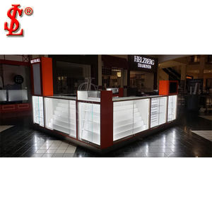 <span class=keywords><strong>Escaparate</strong></span> de teléfono móvil de cristal <span class=keywords><strong>cerrado</strong></span> personalizable con iluminación LED Contador de teléfono móvil Accesorios electrónicos Gabinete y quiosco - Product Image 3