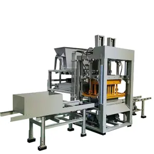 Precio de fábrica Tablero de bloques Prensa en caliente Máquina automática de fabricación de ladrillos de Qt4-15