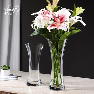 Bohemia Crystal <b>Vase</b> 82570 Slimming Modern Minimalist Hydroponic Flower <b>Vase</b> For Living Room Bedroom Decor - Product Image 2