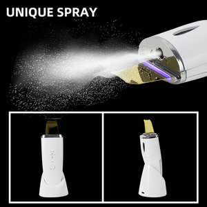 เครื่องขัดผิวหน้าและผิวกาย LESSEN Ultrasonic Nano Skin Spatula สำหรับทำความสะอาดอย่างล้ำลึก ใช้ในบ้าน กำจัดสิวเสี้ยน ทำความสะอาดรูขุมขน - Product Image 5