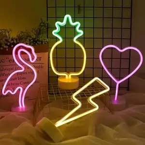 Fabricante de entrega rápida personalizado amor você mais LED sinal de néon sem quantidade mínima para pedido casa festa de casamento restaurante bar loja decoração de Natal