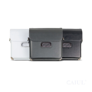 Fujifilm <span class=keywords><strong>Instax</strong></span> Link Sangle de transport pour imprimante à film large Étui de protection en cuir souple Sac à bandoulière unique Sacs pour appareil photo vidéo - Product Image 1