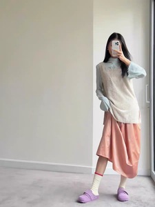 Vacchetta da donna pelosa viola per <span class=keywords><strong>pantofole</strong></span> con Sole di velluto spesso per il Comfort invernale in Velcro cotone per <span class=keywords><strong>pantofole</strong></span> - Product Image 4