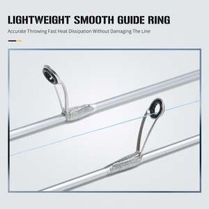 <span class=keywords><strong>Canne</strong></span> à pêche spinning SNEDA Ultralight Silver Armor Micro Bait Finesse pour ruisseau, <span class=keywords><strong>petite</strong></span> rivière, moyenne puissance, pour perche, carpe, crevettes, EVA - Product Image 4