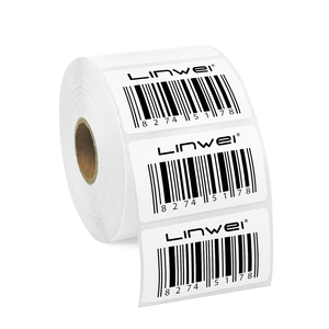 <strong>Custom</strong> <strong>Barcode</strong> Sticker Roll 2.25 X 1.25 Inch 57x32mm Direct Thermal <strong>Labels</strong> for UPC White <strong>Label</strong> <strong>Products</strong> - Product Image 1
