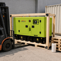 Groupe électrogène diesel 94 kVA de qualité industrielle, faible bruit, triphasé 400 V, groupe électrogène électrique