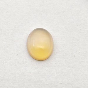 Cabujón de corte ovalado de cornalina de 10x8mm para hacer joyas - Product Image 1