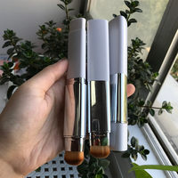 Özel Marka Nemlendirici Vegan Kapatıcı Krem Topaklanmayan Fondöten Makyaj 2'si 1 Arada Renk Değiştiren Fondöten Stick