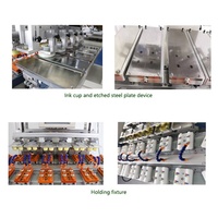 Machine d'impression pour montres, fonctionne avec un plateau tournant et des ballons, fonctionne sur plusieurs couleurs, imprimante, jouets, boutons, 6 couleurs