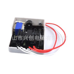 Régulateur de tension de générateur Avrgb-160C pour alternateur sans balais, boîtier en plastique avec ailettes de refroidissement et fils - Product Image 2