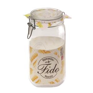 Pot en verre Fido Wire Bail 1,5 L, récipient de stockage alimentaire, fabriqué en Italie - Product Image 1