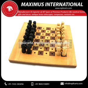 Top Selling <b>Chess</b> Board Game <b>Set</b> Decorative Knick Knack Tabletop Accent | Travel Friendly Classic Strategy Game for Kids Adults - Product Image 2