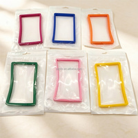 Porte-cartes d'identité et de crédit en silicone personnalisable MILAIYOU avec blocage RFID, options d'impression par transfert thermique/sérigraphie/laser, tendance