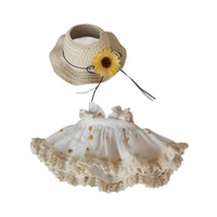Nouveau Vêtements de poupée Robe florale pour poupée de 17cm Vêtements et accessoires pour labubu