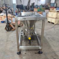 Homogénéisateur à 1 étage en acier inoxydable avec cadre de trémie Turbo Booster pour sirop de lait, pompe émulsifiante à cisaillement élevé