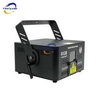 Projecteur laser d'animation RVB 5W pleine couleur DMX512 avec contrôle par téléphone portable pour fêtes, mariages, bars, discothèques, Noël et événements scéniques