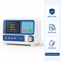 Pompe à seringue à commande numérique TCI, machine d'infusion à concentration constante, protection IPX3, batterie Li-polymère, précision vétérinaire