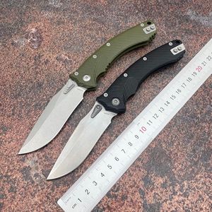 Nouveau couteau pliant amphibie micro-technologique transfrontalier en acier D2 avec manche G10, haute dureté, portable pour le camping en extérieur - Product Image 1
