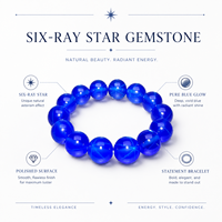 Bracelets perlés tendance unisexe en saphir et rubis Starlight cultivés en laboratoire 2026