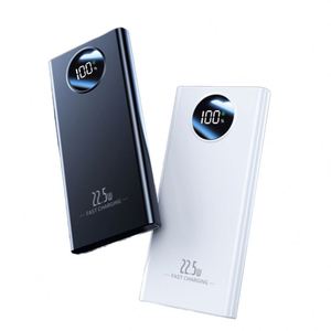 1 ชิ้น PD22.5W 10000Mah-20000Mah Slim Family Design Dual Fast Charge จอแสดงผล LED USB PVC เครื่องชาร์จแบบพกพาอเนกประสงค์ 20W - Product Image 1