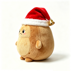 Peluche pomme de terre personnalisable, adorable peluche pomme de terre, peluche pomme de terre de Noël, peluche pomme de terre festive - Product Image 5