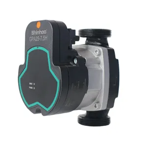 Shinhoo Master H 32-7.5 180mm alta eficiência circulador eficiência energética pequena água quente excelente desempenho circulador p