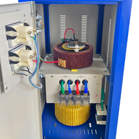 Stabilisateur de tension monophasé intelligent avec contrôle de servomoteur IoT - 5KVA 220V, enroulement en cuivre, surveillance à distance via application mobile