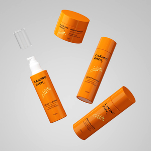 Thiết Kế Mới Chăm sóc Da Container Thủy Tinh Sang Trọng Bao Bì Phun Kem Dưỡng Da 1Oz 30Ml 50Ml 60Ml 100Ml 120Ml Lọ Thủy Tinh Và Huyết Thanh Chai - Product Image 4