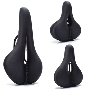 April Bicycle Seat <b>Cushion</b> Shock Absorbing Saddle <b>Memory</b> <b>Foam</b> Ventilation Super Soft Comfortable Widening Thickening Unisex - Product Image 2