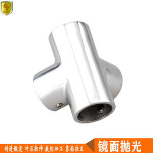 Nouveau support marin à quatre voies en acier inoxydable de 22 mm, accessoires de quincaillerie pour pare-soleil, yachts, bateaux de pêche et hors-bords - Product Image 4