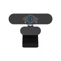 Webcam USB 2 megapiksel Driver HD 1080P, dengan fokus otomatis dan Mic USB dengan klip untuk Laptop dan Tripod