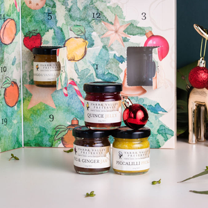 Boîte cadeau calendrier de l'<span class=keywords><strong>avent</strong></span> rigide personnalisée 24 jours, emballage en papier entièrement imprimé pour mini pots de confiture, coffret cadeau de Noël - Product Image 2
