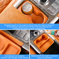 Boîte de rangement coulissante ABS pour accoudoir, type tiroir, organiseur de console centrale, accessoires de modification intérieure de voiture pour GWM Tank 500