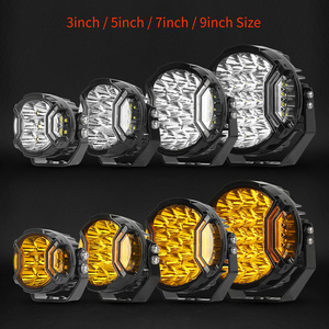 Focos LED de Largo Alcance para Techo de Camioneta, Focos LED de 7 Pulgadas 4X4 para Barra Antivuelco, para Hilux, Todoterreno y Conducción en Zonas Boscosas - Product Image 6