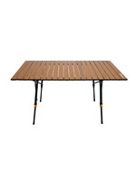 Table à œufs relevable Chanodug Large Iron FX-7150-7151 à grain de bois pour le camping, fabricants de tables pliantes à grain de bois personnalisées
