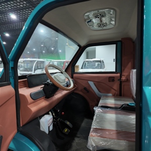 Mini camionnette électrique 4x4 tout-terrain, capacité de charge de 1000 kg, 2 places, camionnette électrique de livraison pour la ferme, certifiée EEC, directement de l'usine - Product Image 5