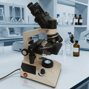 Tête binoculaire de microscope électronique à grossissement 1000X pour usage hospitalier et éducatif |   MAYALAB Fabricant et Exportateur - Product Image 2