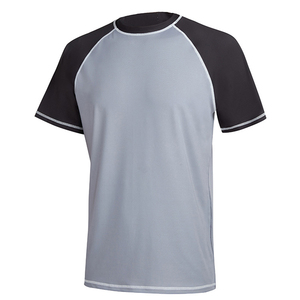 Quick Dry <strong>Men</strong> Short Rash Guard Custom LOGO OEM ODM UPF 50+ Polyester <strong>Swimming</strong> <strong>T</strong>-<strong>shirt</strong> <strong>for</strong> Surfing Fishing - Product Image 3