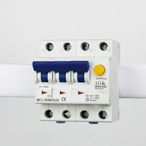 ManHua MK7L-40 остаточный ток автоматический выключатель с защитой от перегрузки по току 3P + N защита от утечки