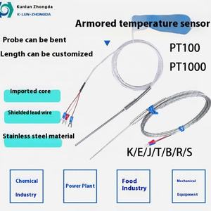Armor Temperature Sensor PT100 with K <strong>Thermocouple</strong> 187 Handle <strong>Type</strong> k <strong>Type</strong> <strong>Thermocouple</strong> Meter - Product Image 3