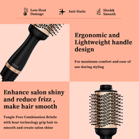 Sèche-cheveux électrique SK-138 à air chaud peigne brosse rotative Styler sèche-cheveux et brosse volumisante sèche-cheveux peigne