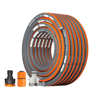 Alta calidad, alta presión, doble Color, sin torceduras, 1/2 ", Flexible, alta resistencia, alta elasticidad, 4 capas, tubo <span class=keywords><strong>de</strong></span> manguera <span class=keywords><strong>de</strong></span> jardín <span class=keywords><strong>de</strong></span> PVC - Product Image 5